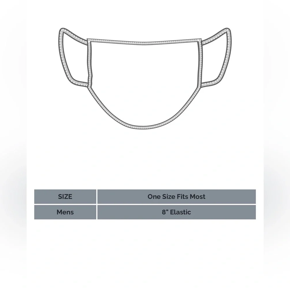 ETHIKA Men’s Face Mask Purple New